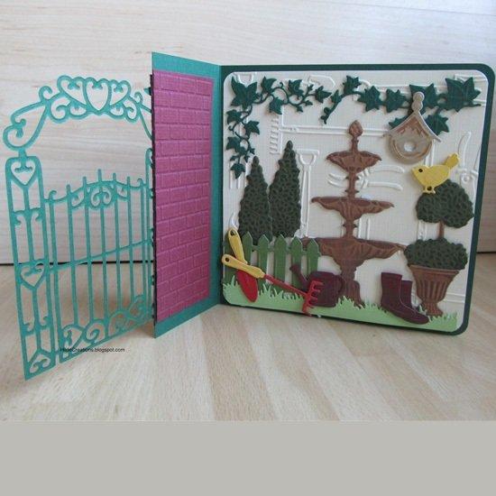Marianne Design: Craftables Dies - Fountain-2