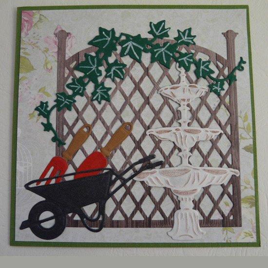 Marianne Design: Craftables Dies - Fountain-3