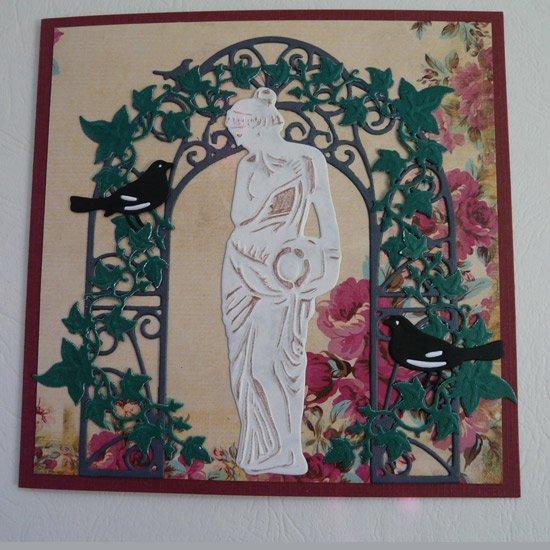 Marianne Design: Craftables Dies - Garden Statue-2