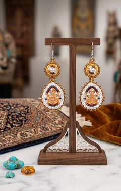 Drop Beaded Earrings gold collection-2