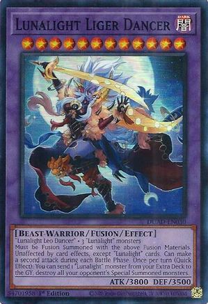 Lunalight Liger Dancer (DUAD-EN030) - Duelist's Advance 1st Edition-1