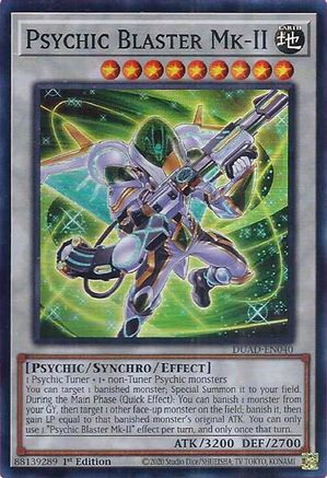 Psychic Blaster Mk-II (DUAD-EN040) - Duelist's Advance 1st Edition-1