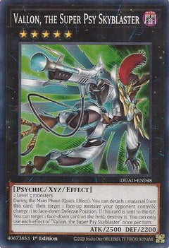 Vallon, the Super Psy Skyblaster (DUAD-EN048) - Duelist's Advance 1st Edition-1