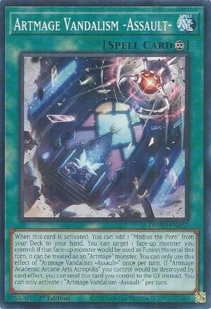 Artmage Vandalism -Assault- (DUAD-EN057) - Duelist's Advance 1st Edition-1
