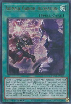 Artmage Varnish -Alteration- (DUAD-EN058) - Duelist's Advance 1st Edition-1