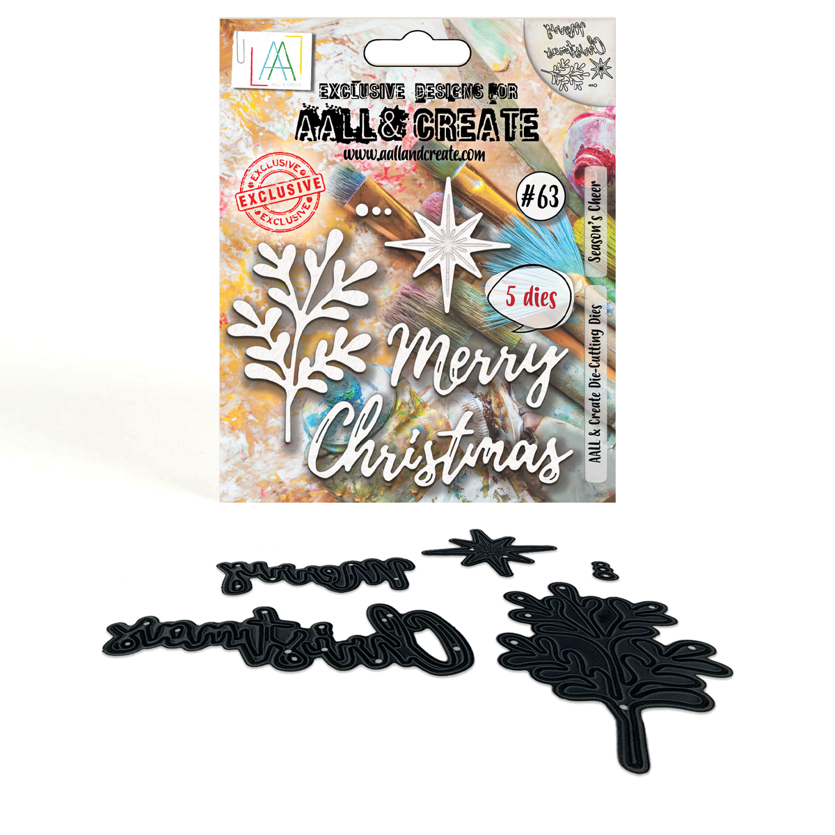 AALL and Create - Die-Cutting Die Set - Season’s Cheer-1