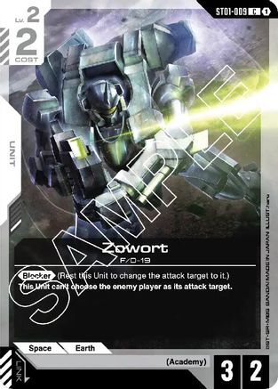 Zowort (ST01-009) - Starter Deck 01 Heroic Beginnings-1