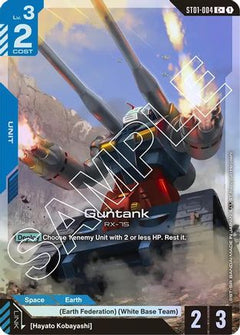 Guntank (C+) (ST01-004) - Starter Deck 01 Heroic Beginnings Holofoil-1