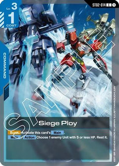 Siege Ploy (ST02-014) - Starter Deck 02 Wings of Advance-1