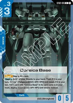 Corsica Base (ST02-016) - Starter Deck 02 Wings of Advance-1