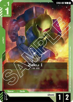 Zaku I (ST03-007) - Starter Deck 03 Zeons Rush-1