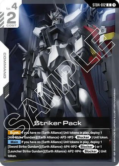 Striker Pack (ST04-012) - Starter Deck 04 SEED Strike-1