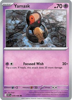 Yamask 39 - SV White Flare Reverse Holofoil-1