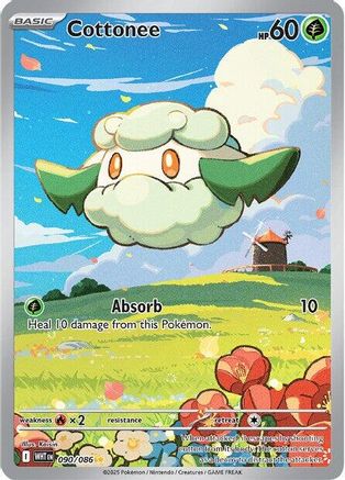 Cottonee - 090/086 90 - SV White Flare Holofoil-1