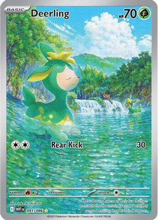Deerling - 091/086 91 - SV White Flare Holofoil-1
