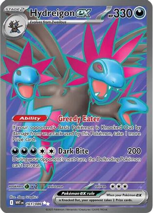 Hydreigon ex - 161/086 161 - SV White Flare Holofoil-1