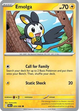 Emolga 29 - SV Black Bolt Reverse Holofoil-1