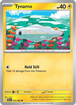 Tynamo 30 - SV Black Bolt Reverse Holofoil