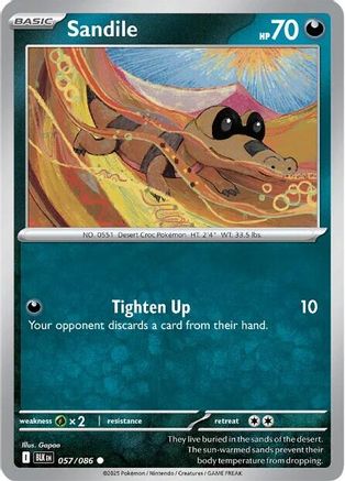 Sandile 57 - SV Black Bolt Reverse Holofoil-1