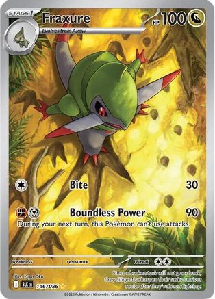 Fraxure - 146/086 146 - SV Black Bolt Holofoil-1