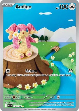 Audino - 151/086 151 - SV Black Bolt Holofoil-1