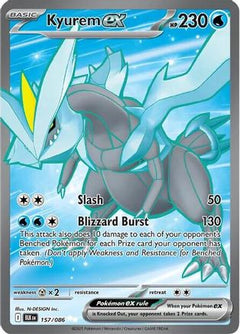 Kyurem ex - 157/086 157 - SV Black Bolt Holofoil-1