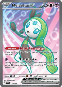 Meloetta ex - 159/086 159 - SV Black Bolt Holofoil-1
