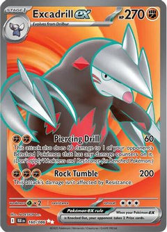 Excadrill ex - 160/086 160 - SV Black Bolt Holofoil-1