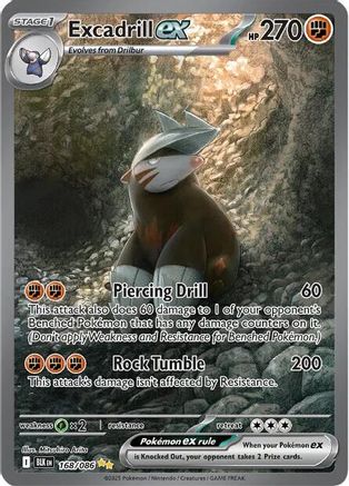 Excadrill ex - 168/086 168 - SV Black Bolt Holofoil-1