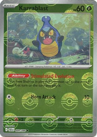 Karrablast (Poke Ball Pattern) 9 - SV Black Bolt Holofoil-1