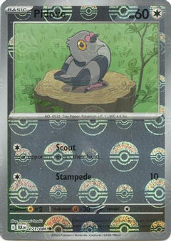 Pidove (Poke Ball Pattern) 71 - SV Black Bolt Holofoil-1