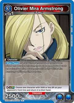 Olivier Mira Armstrong (059) (UE09BT/FMA-1-059) - UE09BT FULLMETAL ALCHEMIST Foil-1