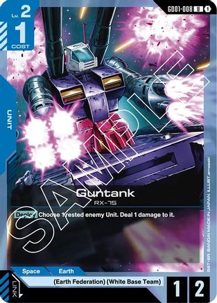Guntank (GD01-008) - Newtype Rising-1
