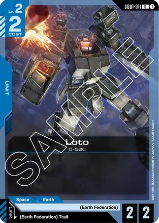 Loto (GD01-011) - Newtype Rising-1