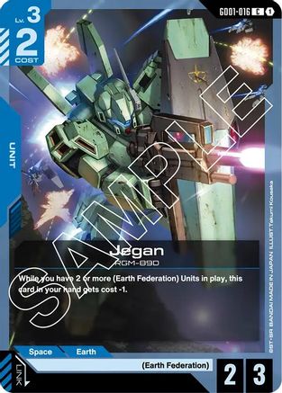 Jegan (GD01-016) - Newtype Rising-1