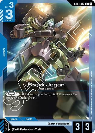 Stark Jegan (GD01-017) - Newtype Rising-1