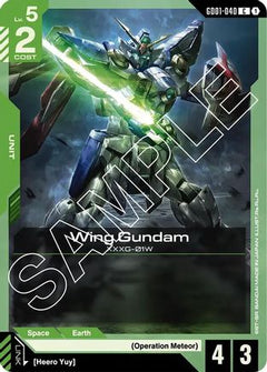 Wing Gundam (GD01-040) (GD01-040) - Newtype Rising-1