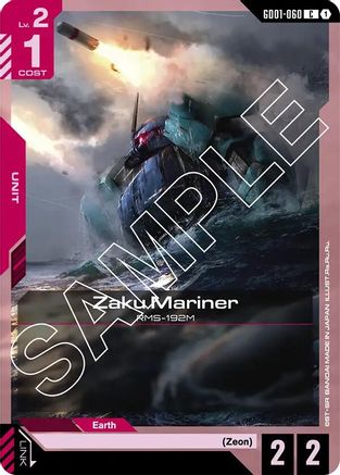 Zaku Mariner (GD01-060) - Newtype Rising-1