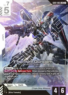 Freedom Gundam (GD01-065) - Newtype Rising Holofoil-1