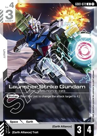 Launcher Strike Gundam (GD01-072) - Newtype Rising-1