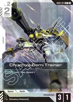 Chuchu's Demi Trainer (GD01-074) - Newtype Rising Holofoil-1