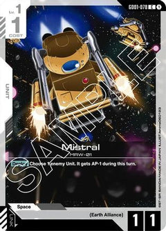 Mistral (GD01-078) - Newtype Rising-1