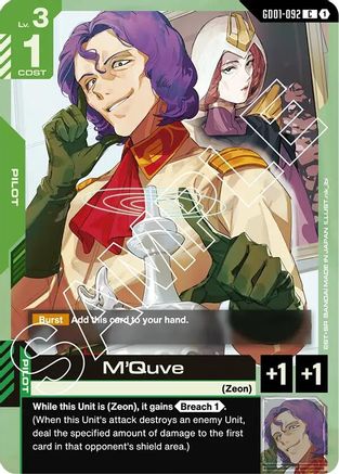 M'Quve (GD01-092) - Newtype Rising-1