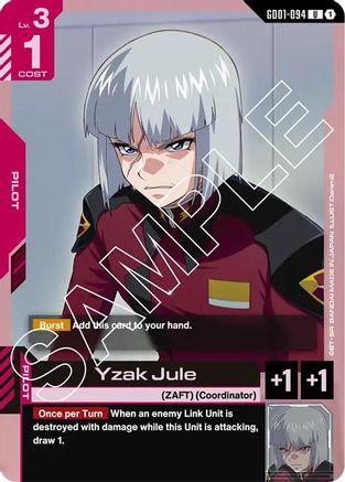 Yzak Jule (GD01-094) - Newtype Rising-1