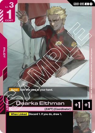 Dearka Elthman (GD01-095) - Newtype Rising-1