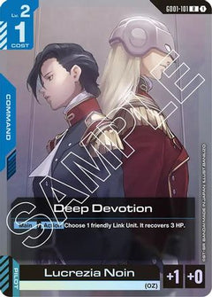 Deep Devotion (GD01-101) - Newtype Rising Holofoil-1