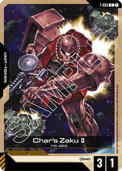 Char's Zaku II (T-006) Token (T-006) - Newtype Rising-1