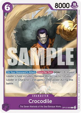 Crocodile (OP12-069) - Legacy of the Master-1