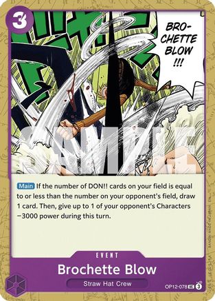 Brochette Blow (OP12-078) - Legacy of the Master-1