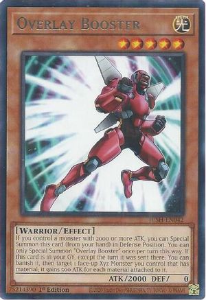 Overlay Booster (JUSH-EN042) - Justice Hunters 1st Edition-1